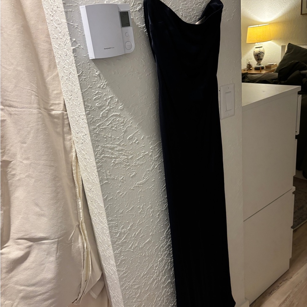 Bec + Bridge Navy Moon Dance Strapless Dress - Picture 5 of 6